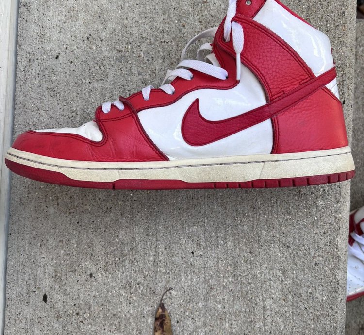 Nike Sb Dunk High Future Court Red