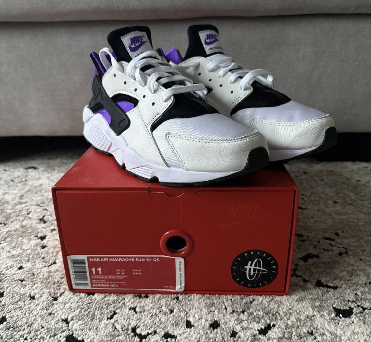 2018 Nike Air Huarache Run Purple Punch
