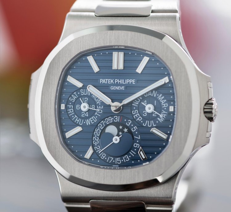 Patek Philippe Nautilus White Gold Perpetual Calendar
