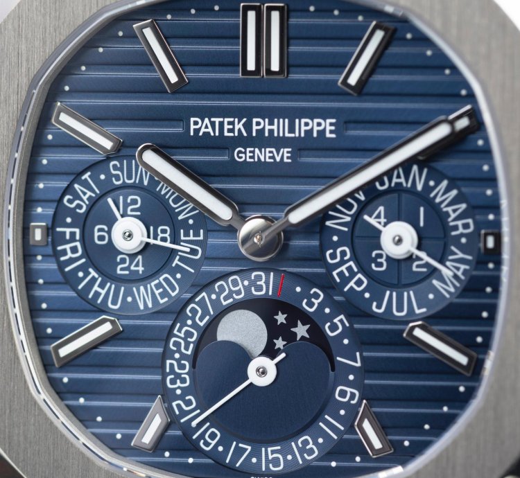 Patek Philippe Nautilus White Gold Perpetual Calendar