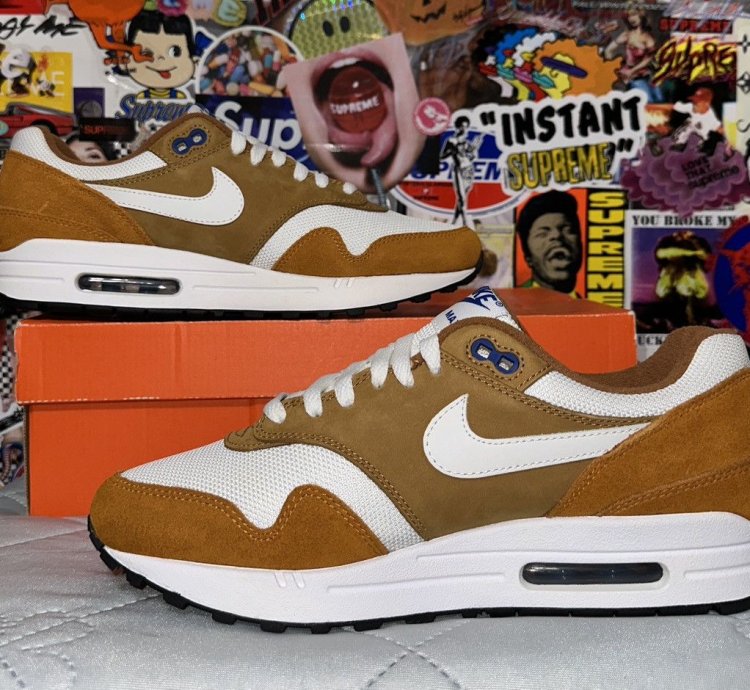 2018 Nike Air Max 1 Premium Retro Dark Curry 8 5 908366-700