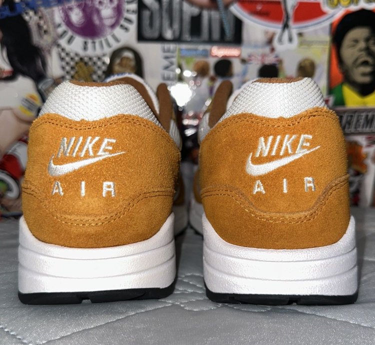 2018 Nike Air Max 1 Premium Retro Dark Curry 8 5 908366-700