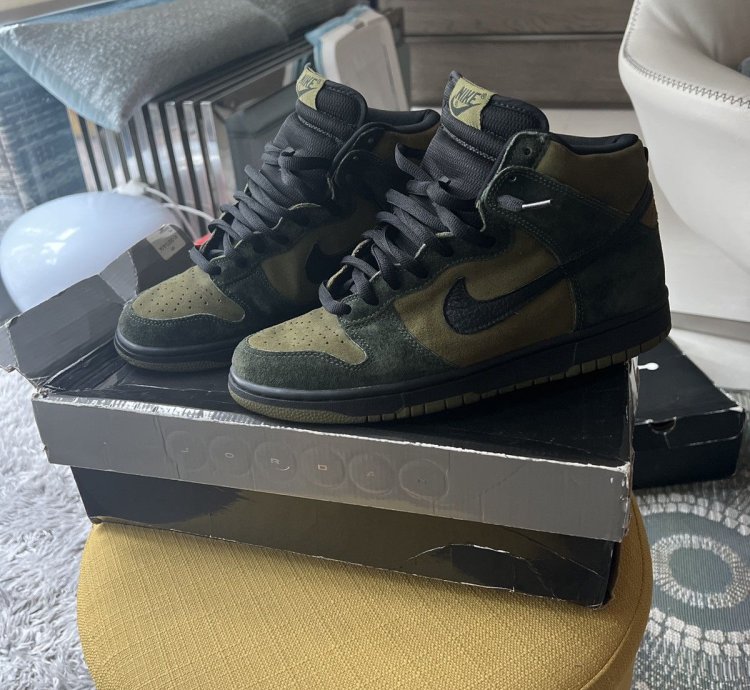Nike Sb Dunk High Hulk 2003