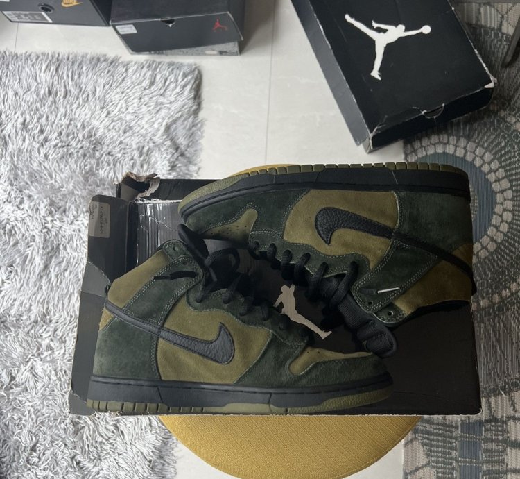 Nike Sb Dunk High Hulk 2003