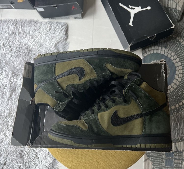 Nike Sb Dunk High Hulk 2003