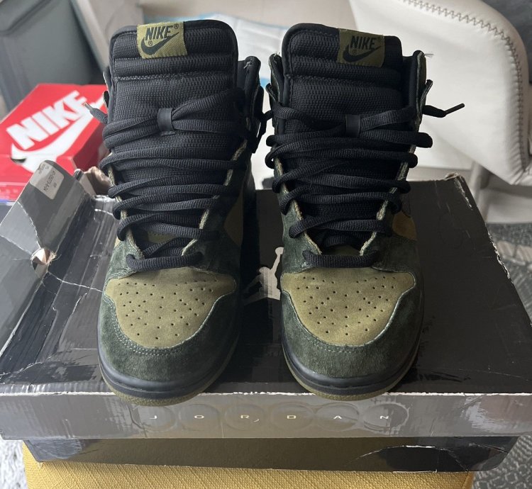 Nike Sb Dunk High Hulk 2003