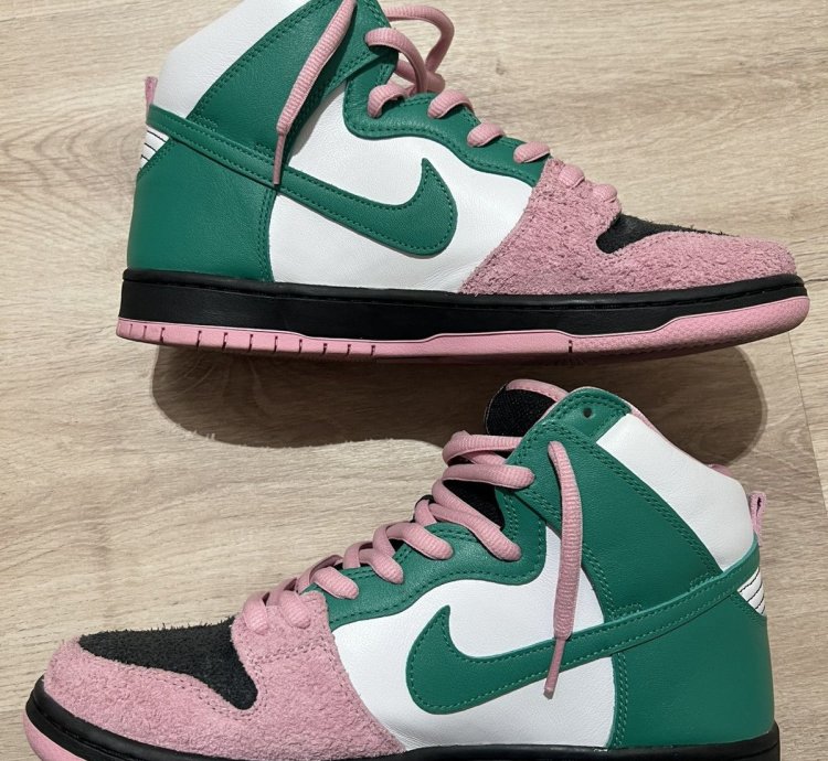 Nike Sb Dunk High Invert Celtics