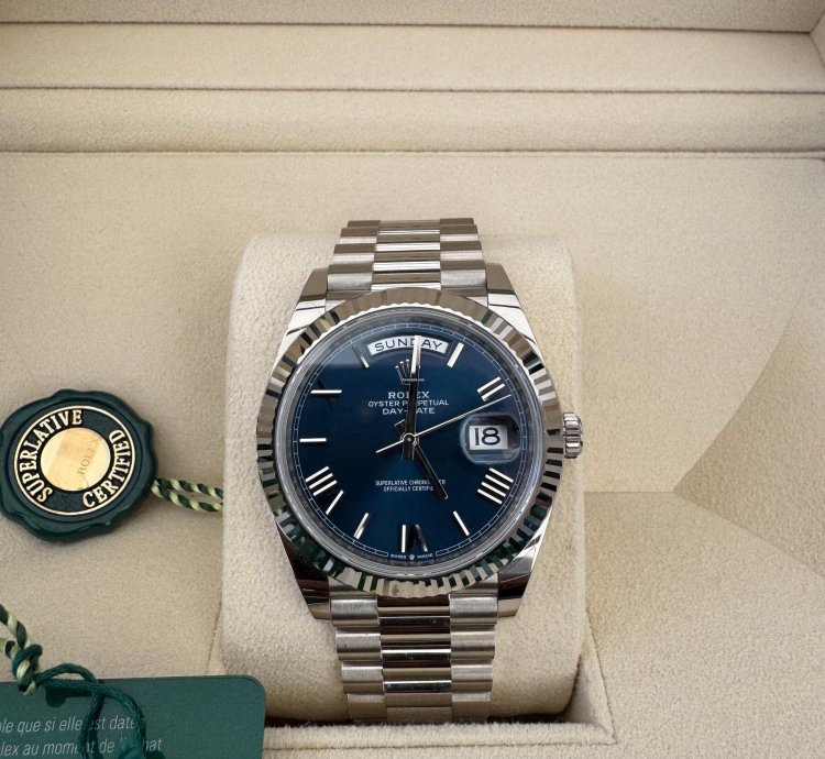 Rolex Day-date 40 Vendre Day-date 40 Octobre 2022 Jamais Port
