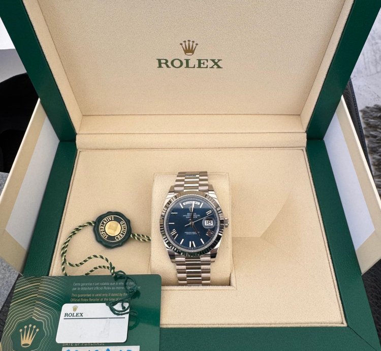 Rolex Day-date 40 Vendre Day-date 40 Octobre 2022 Jamais Port
