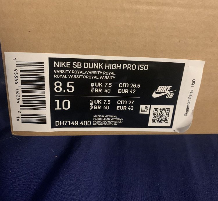 Nike Sb Dunk High Kentuckys