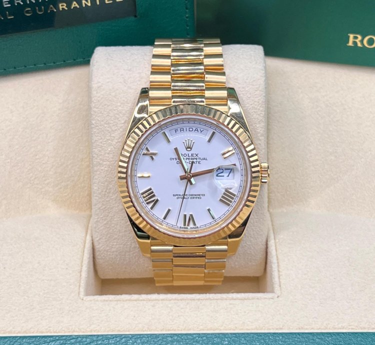 Rolex Day-date 40 White Dial 40mm