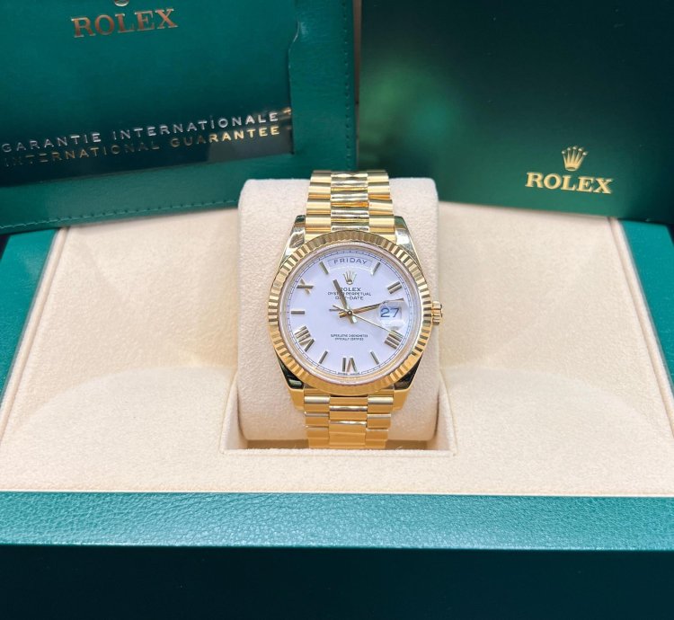 Rolex Day-date 40 White Dial 40mm