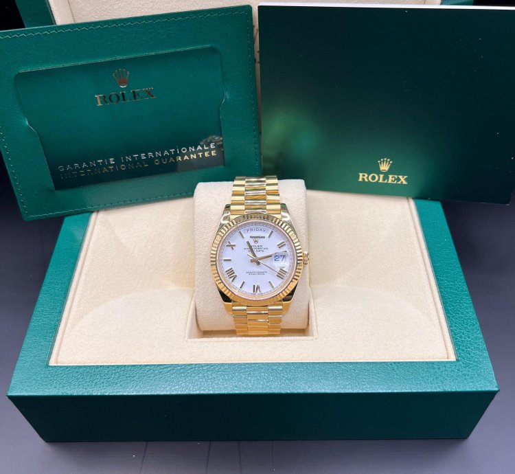 Rolex Day-date 40 White Dial 40mm