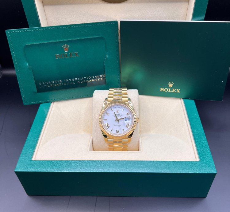 Rolex Day-date 40 White Dial 40mm