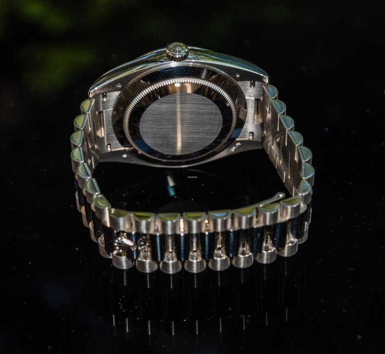 Rolex Day-date 40 White Gold - Blue Dial