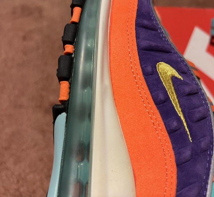 2018 Nike Air Max 98 Qs Cone 924462 800 Us10 5