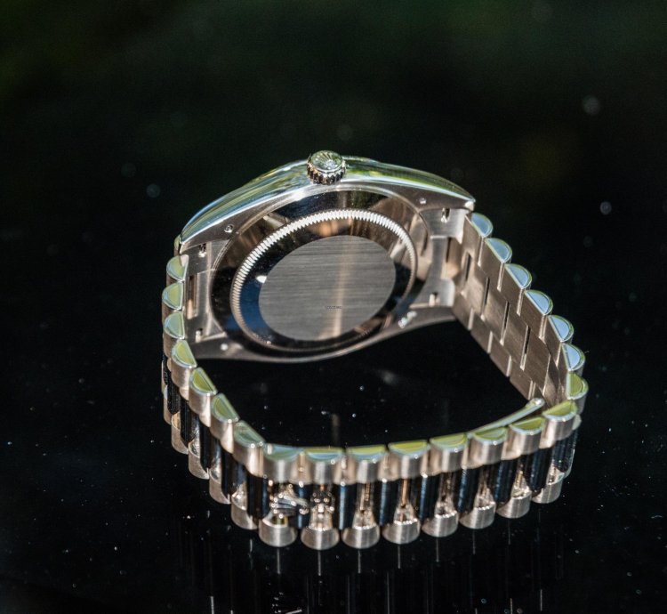 Rolex Day-date 40 White Gold - Blue Dial