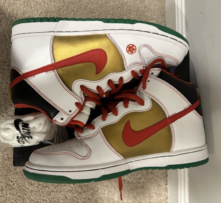 Nike Sb Dunk High Money Cat