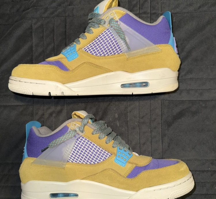 Jordan 4 Union Desert Moss