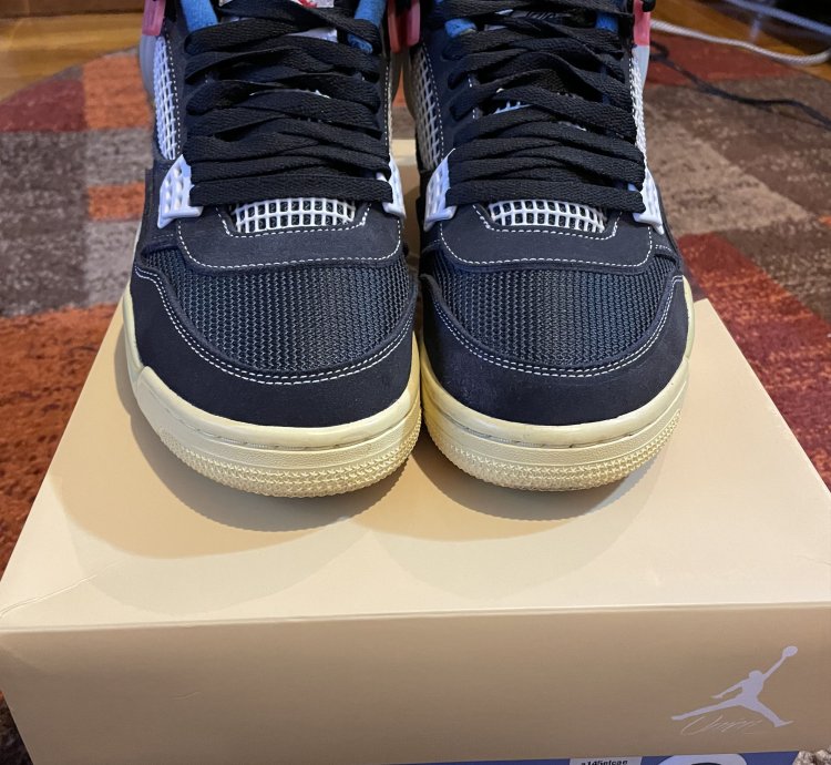 Jordan 4 Union Off Noir