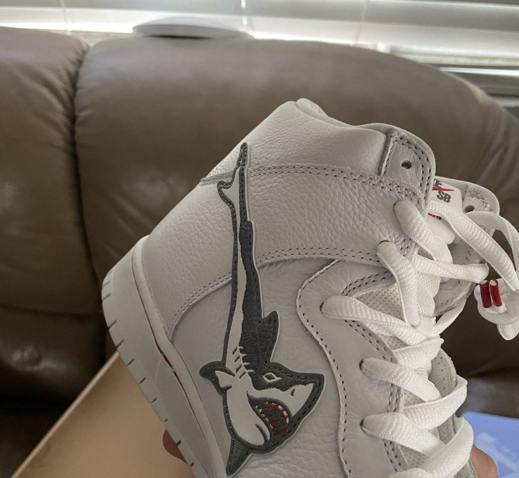 Nike Sb Dunk High Oski Great White