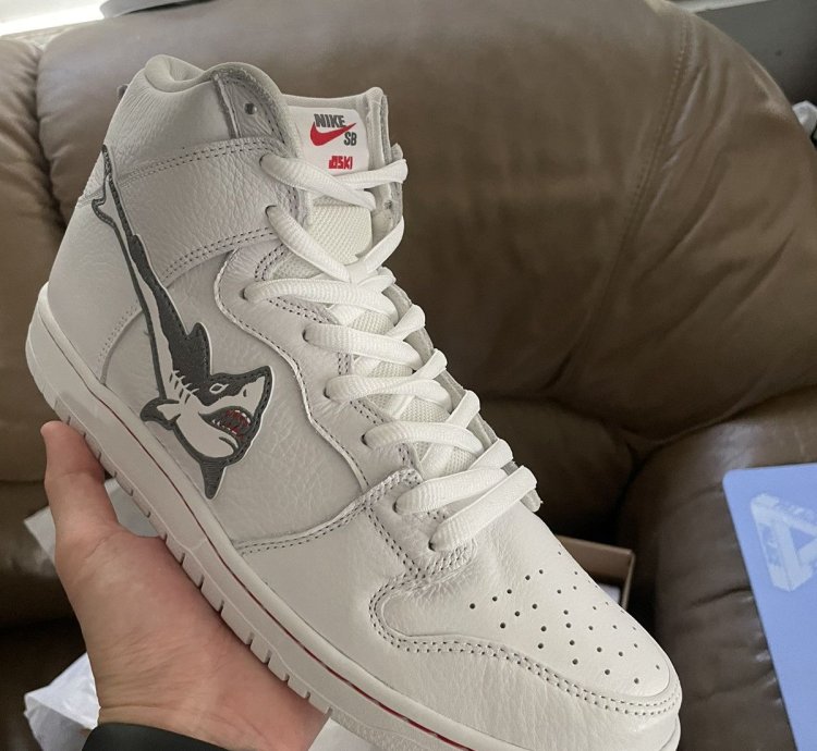 Nike Sb Dunk High Oski Great White