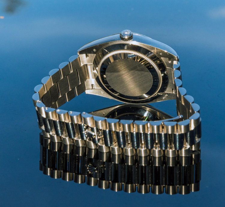 Rolex Day-date 40 White Gold - Slate Dial