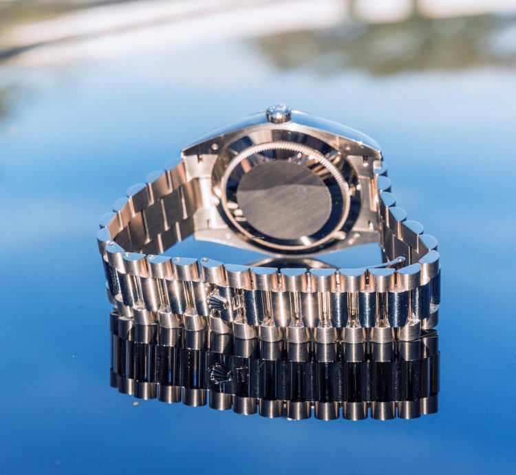 Rolex Day-date 40 White Gold - Slate Dial