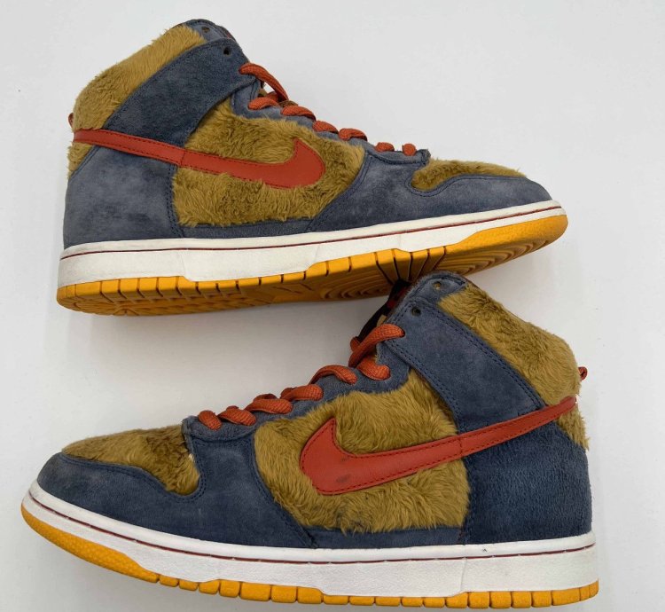 Nike Sb Dunk High Papa Bear Size 9 2006 Rare