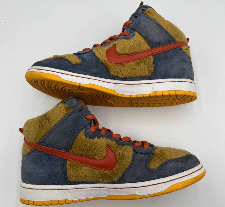 Nike Sb Dunk High Papa Bear Size 9 2006 Rare