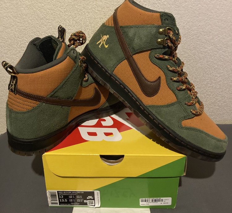 Nike Sb Dunk High Pass Port Work Boots Size 12
