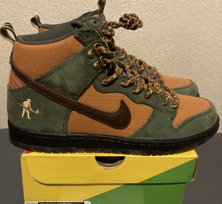 Nike Sb Dunk High Pass Port Work Boots Size 12