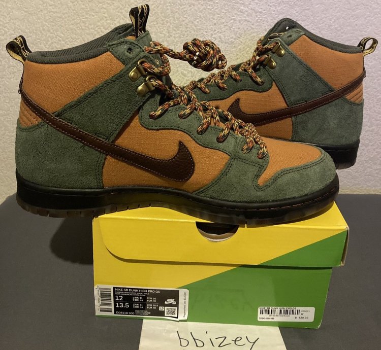 Nike Sb Dunk High Pass Port Work Boots Size 12
