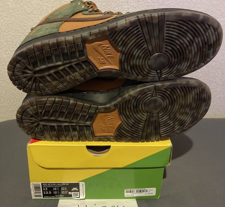 Nike Sb Dunk High Pass Port Work Boots Size 12