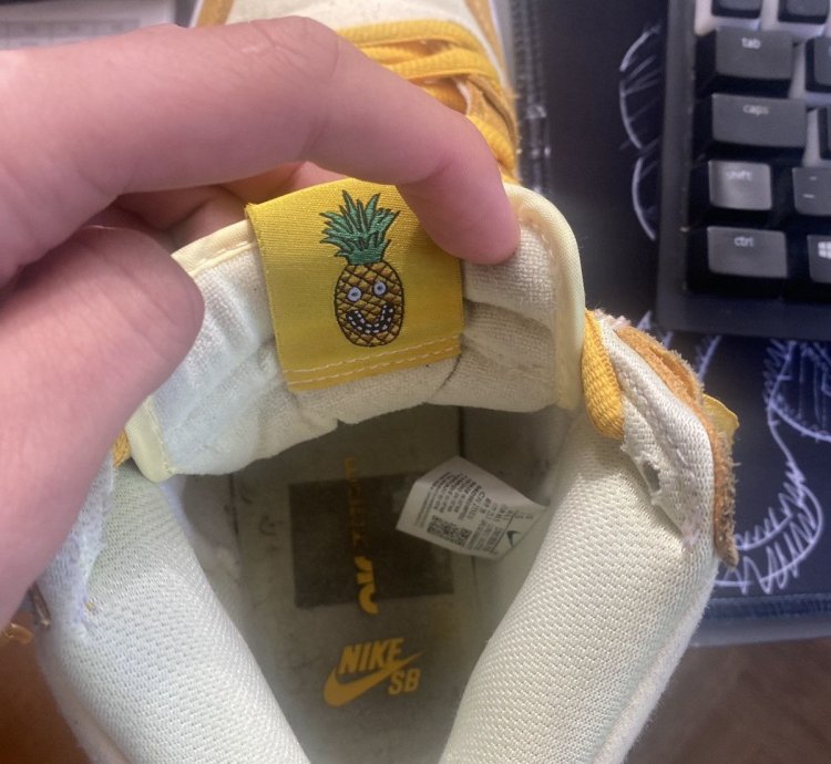 Nike Sb Dunk High Pineapple