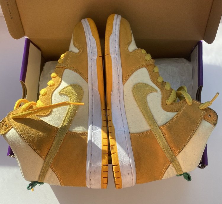 Nike Sb Dunk High Pineapple