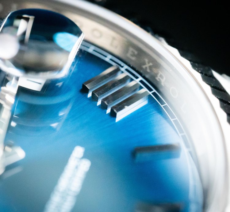 Rolex Day-date 40 White Gold Blue Dial President Bracelet Bnib Complete Set