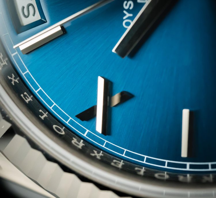 Rolex Day-date 40 White Gold Blue Dial President Bracelet Bnib Complete Set