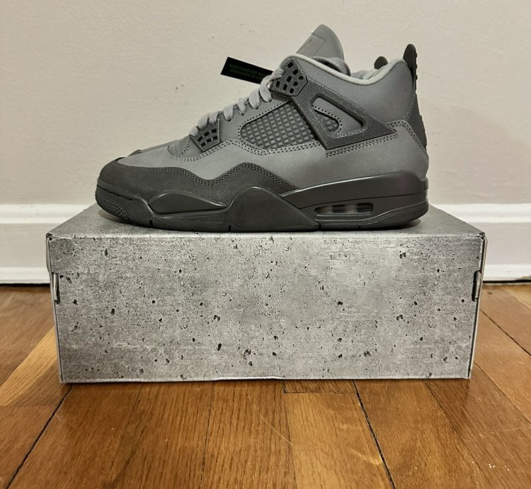 Jordan 4 Wet Cement Size 9