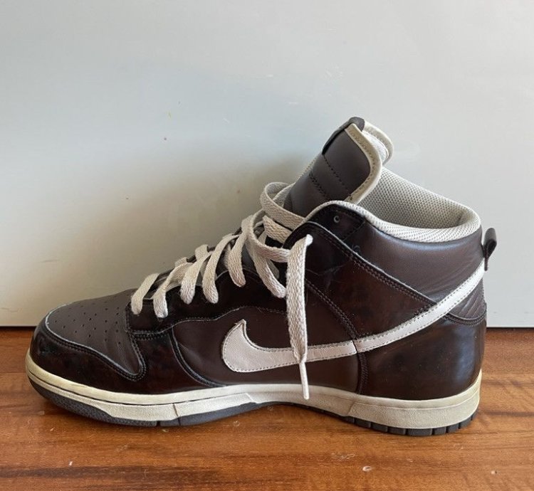 Nike Sb Dunk High Premium 2006 Woodgrain