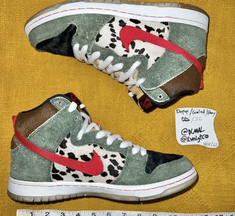 Nike Sb Dunk High Premium 420 Dog Walker Size Us 8 5
