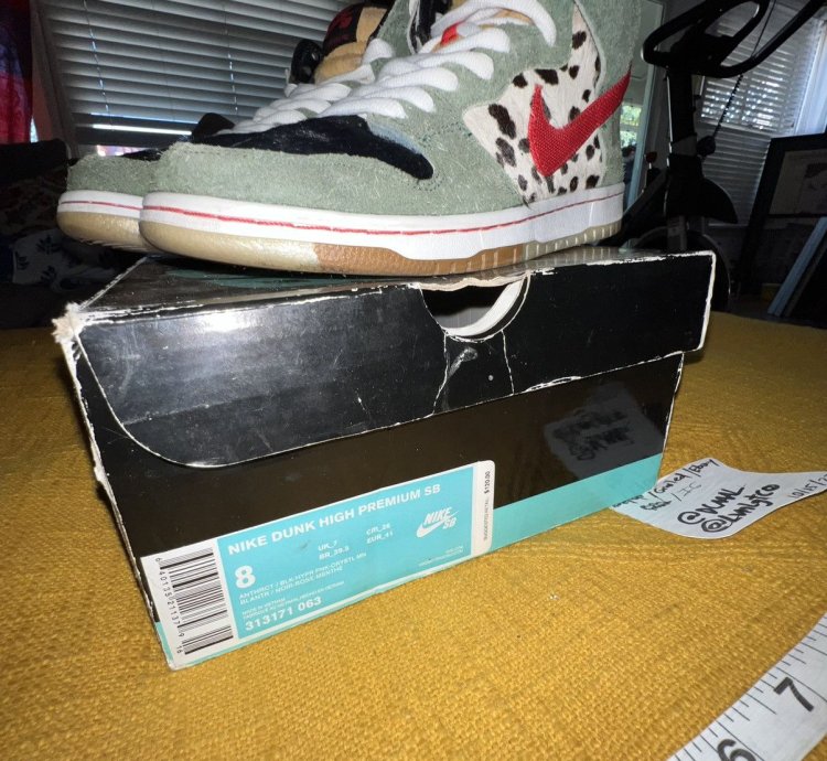 Nike Sb Dunk High Premium 420 Dog Walker Size Us 8 5