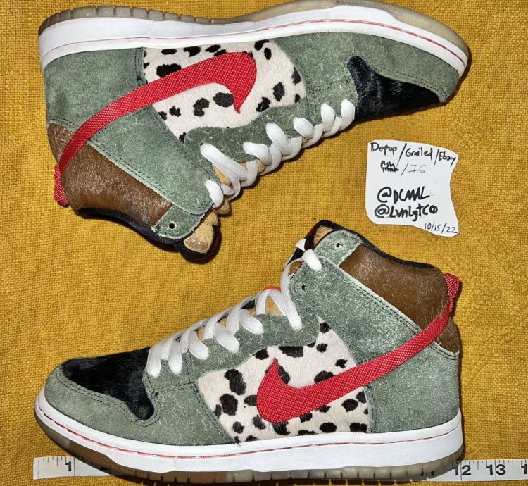 Nike Sb Dunk High Premium 420 Dog Walker Size Us 8 5