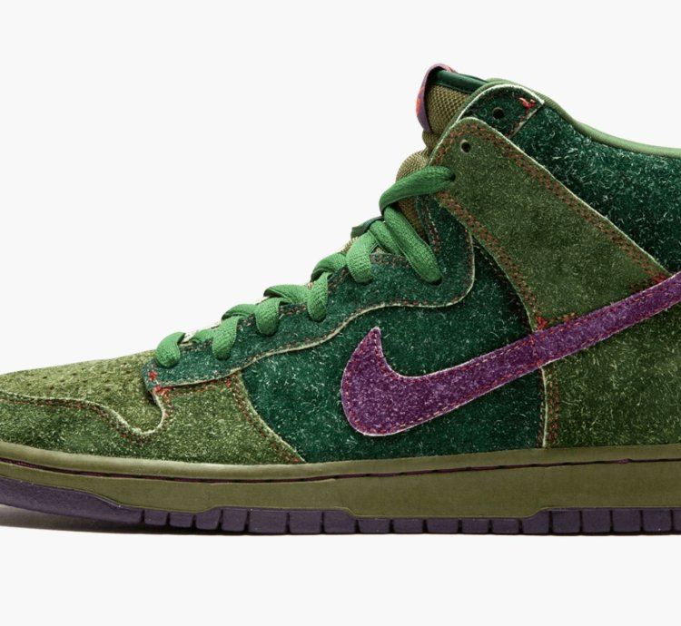 Nike Sb Dunk High Premium 420 Skunk 313171 300 - Size 11 5