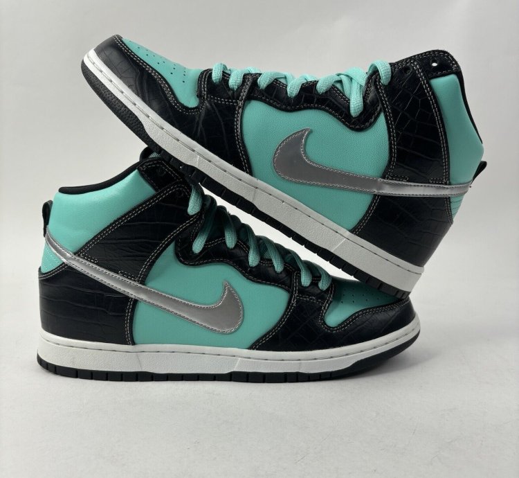 Nike Sb Dunk High Premium Diamond Supply Co Tiffany