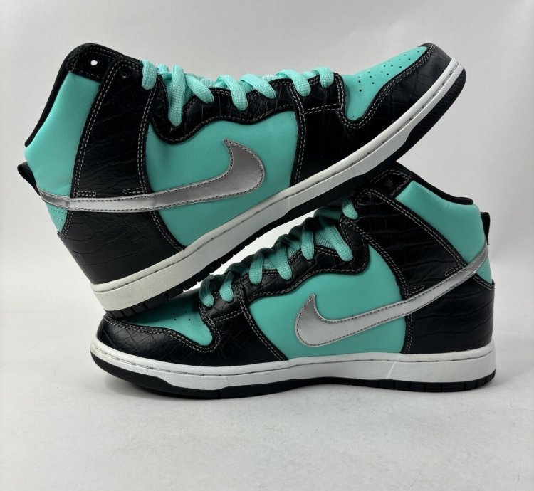Nike Sb Dunk High Premium Diamond Supply Co Tiffany