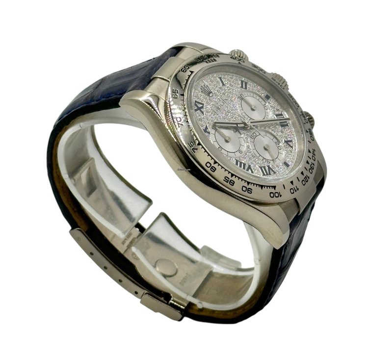 Rolex Daytona Pave Diamond Dial - Full Set