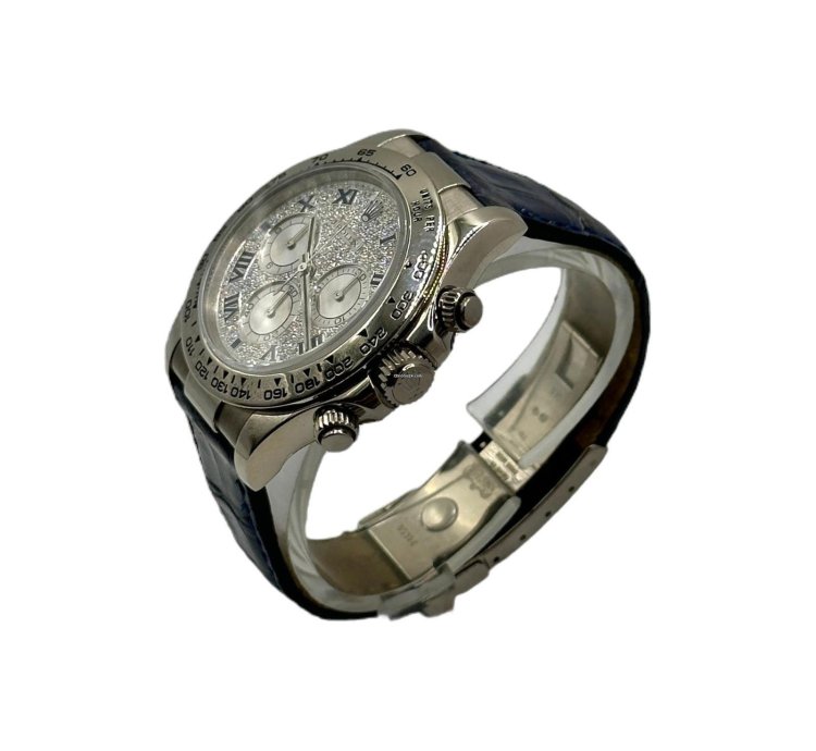 Rolex Daytona Pave Diamond Dial - Full Set