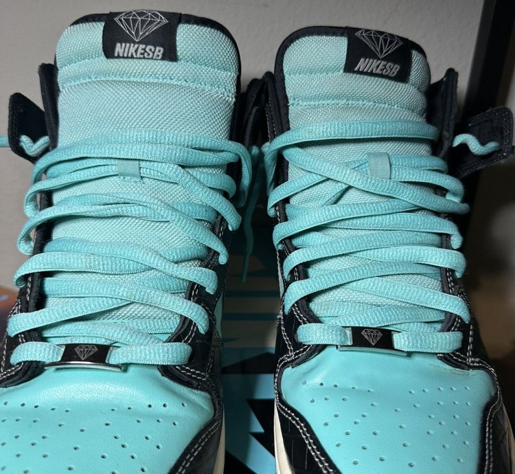 Nike Sb Dunk High Premium Diamond Supply Co Tiffany 2014