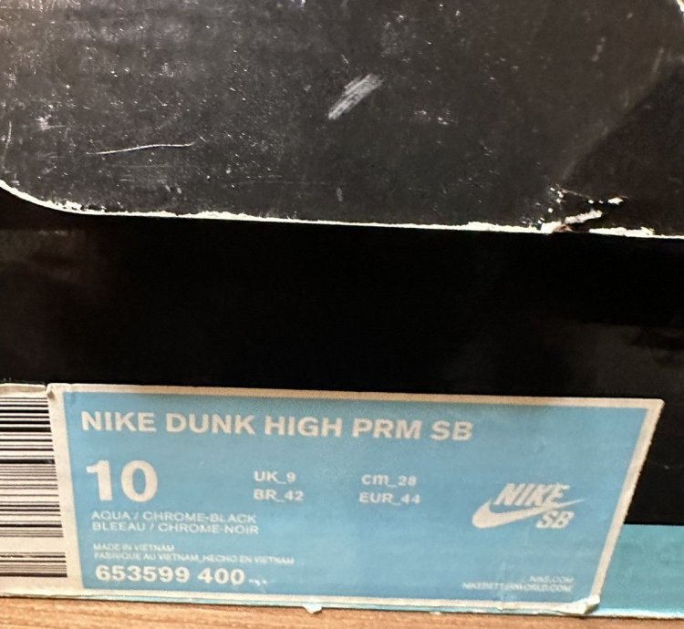 Nike Sb Dunk High Premium Diamond Supply Co Tiffany 2014